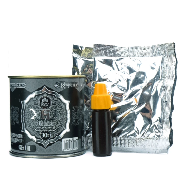 Хна для биотату и бровей Viva Henna темный графит 30 г