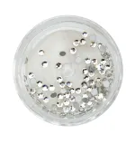 Стразы в баночке SS5 100 штук (3 линия)  (Cristal)