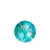 Стрази у баночці SS3 100 штук (3 лінія) (Blue Zircon)
