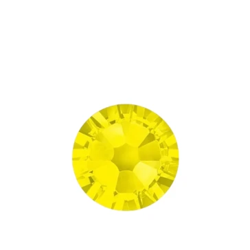 Стрази у баночці SS3 100 штук (3 лінія) (Citrine)