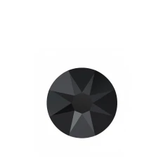 Стразы в баночке SS3 100 штук (3 линия)  (Jet)