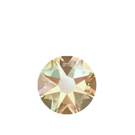 Стразы в баночке SS3 100 штук (3 линия)  (Light Col Topaz)