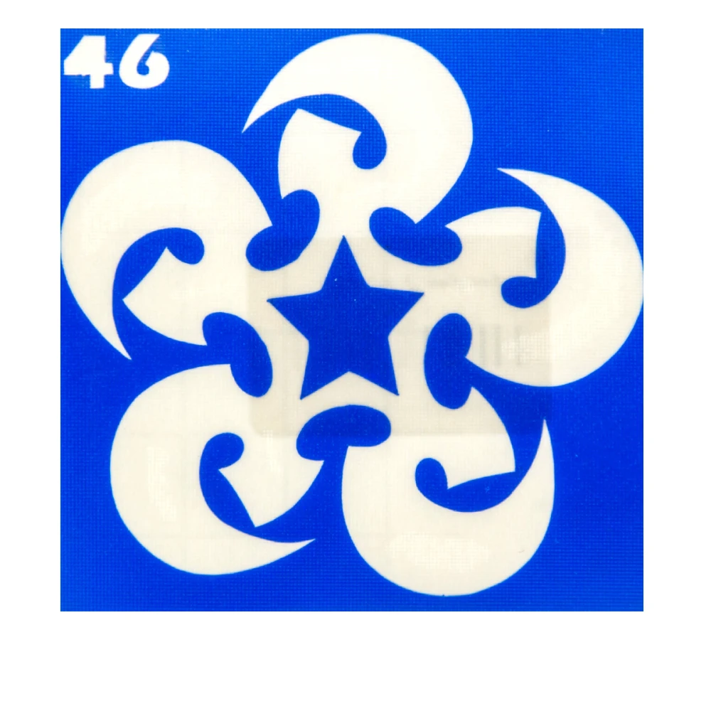 Трафарет для тату Crystal Company (046)