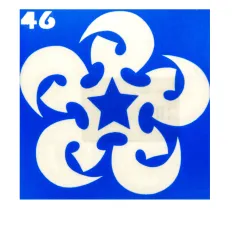 Трафарет для тату Crystal Company (046)