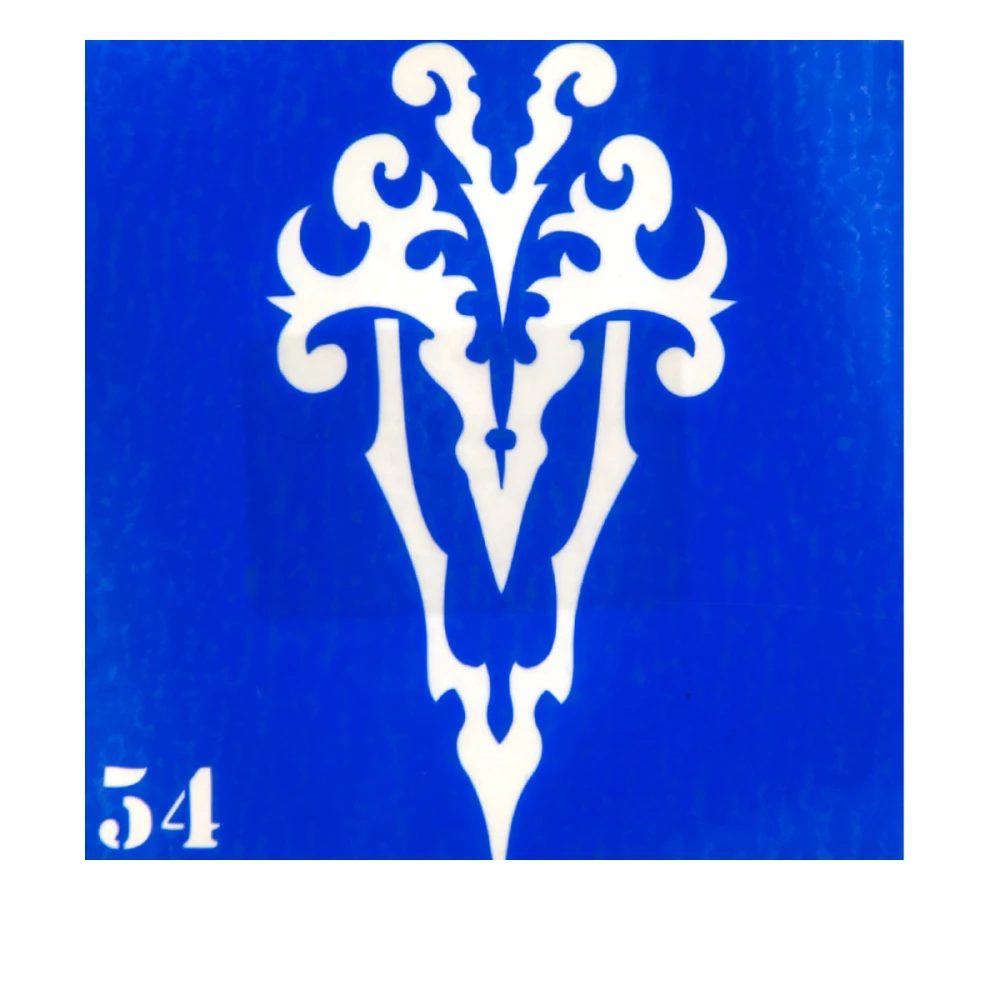 Трафарет для тату Crystal Company 6*6 см (054)