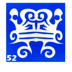 Трафарет для тату Crystal Company (052)