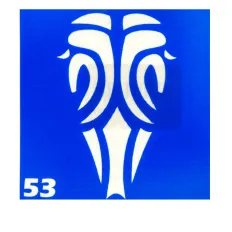 Трафарет для тату Crystal Company (053)