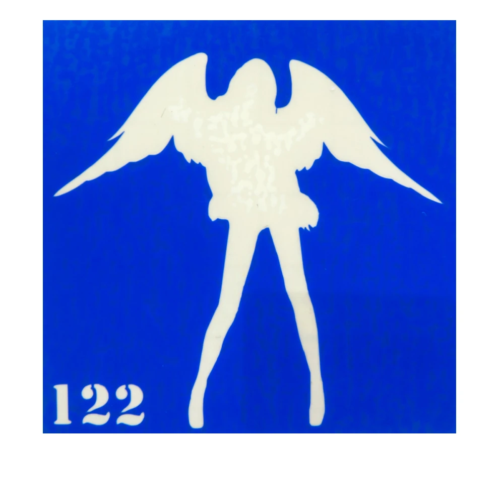 Трафарет для тату Crystal Company 6*6 см (122)