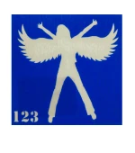 Трафарет для тату Crystal Company 6*6 см (123)