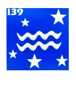 Трафарет для тату Crystal Company 6*6 см (139)