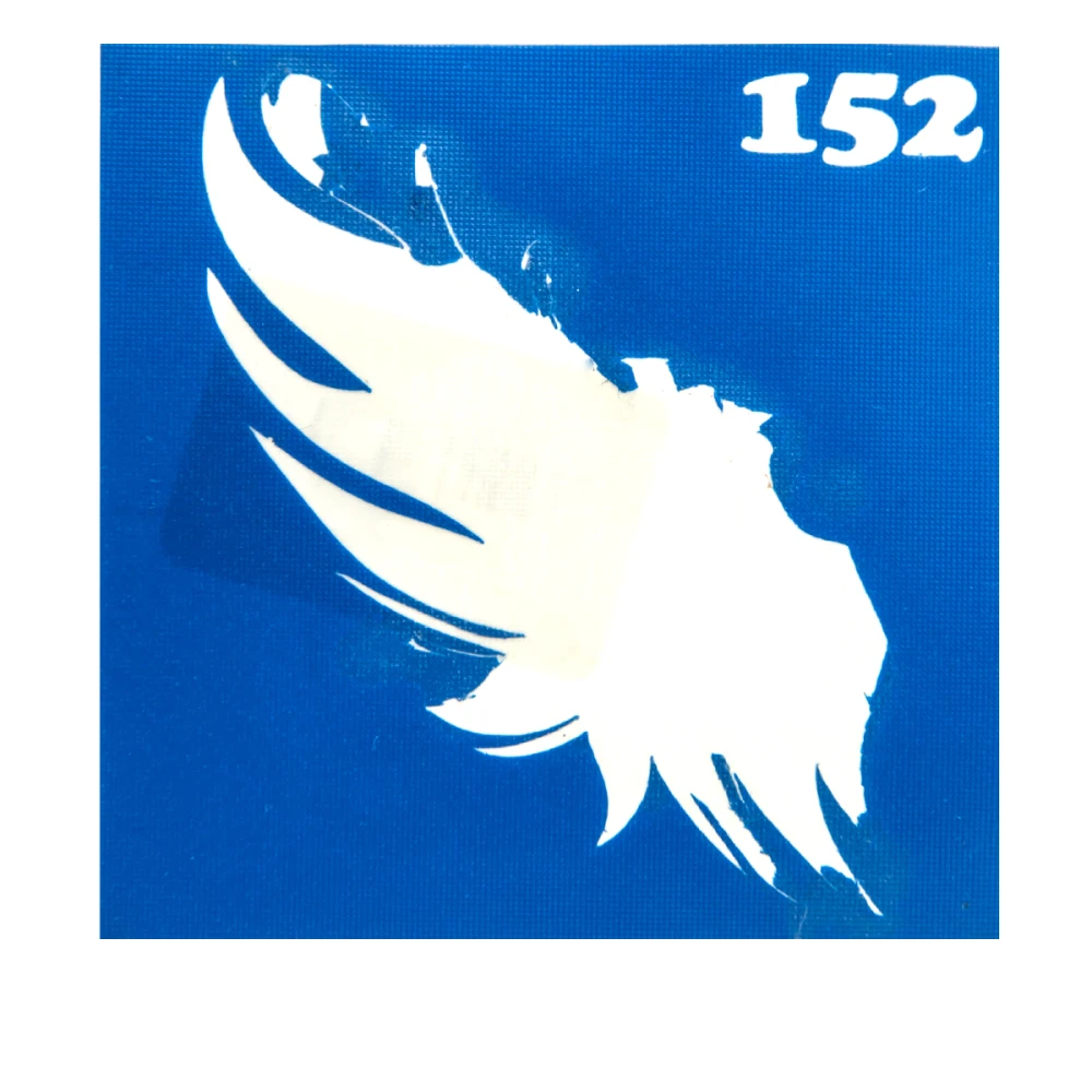 Трафарет для тату Crystal Company 6*6 см (152)