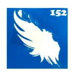 Трафарет для тату Crystal Company 6*6 см (152)