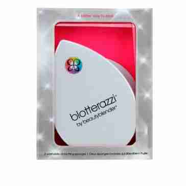 Матирующий спонж Beauty Brands Beautyblender blotterazzi 2 шт + зеркало