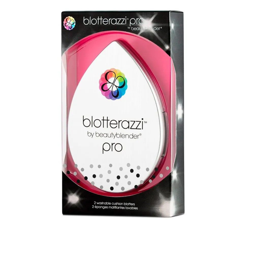 Матирующий спонж Beauty Brands Beautyblender blotterazzi pro 2 шт + зеркало