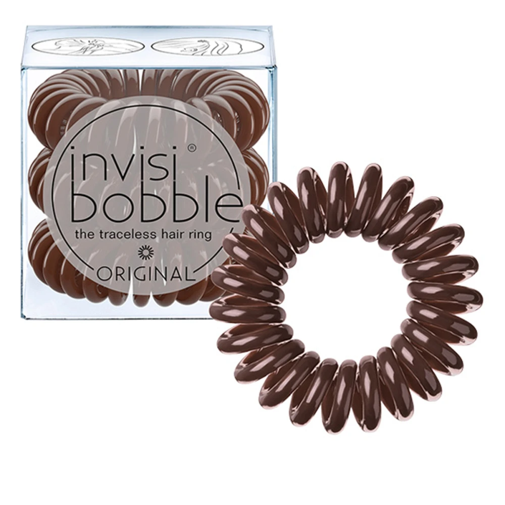 Резинка-браслет для волос Beauty Brands Invisibobble ORIGINAL Pretzel Brown
