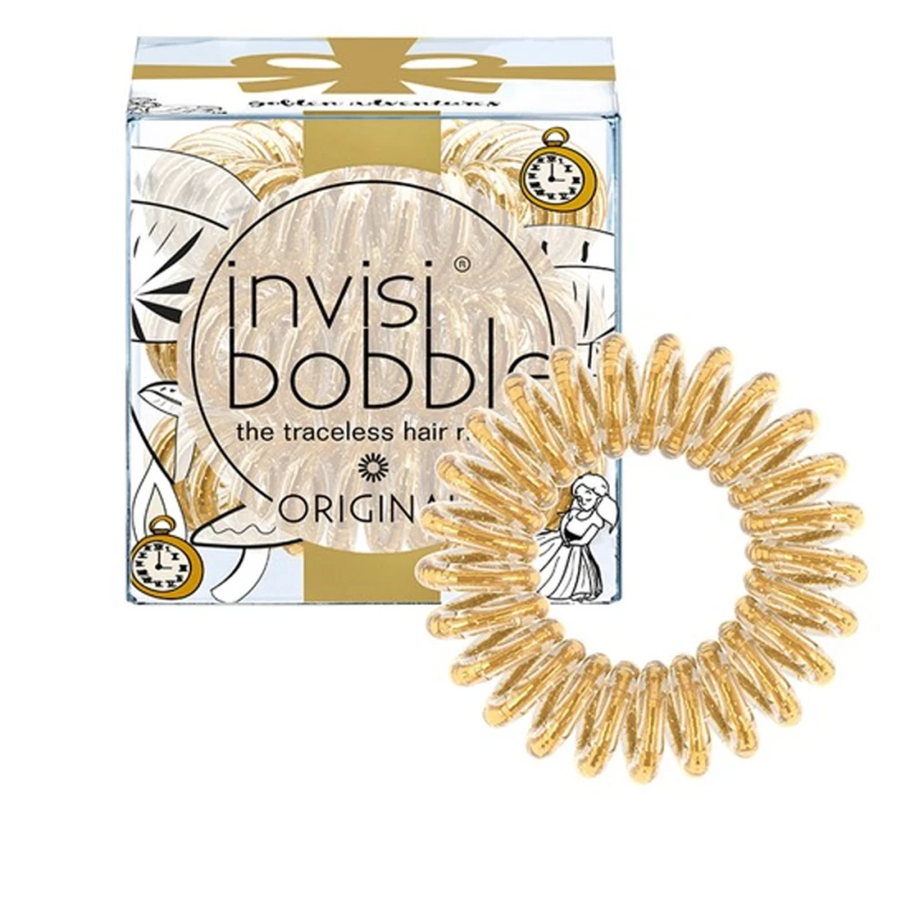Резинка-браслет для волос Beauty Brands Invisibobble ORIGINAL Golden adventures