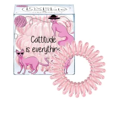 Резинка-браслет для волос Beauty Brands Invisibobble ORIGINAL Cattitude Is Everything