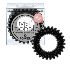 Резинка-браслет для волос Beauty Brands Invisibobble POWER True Black