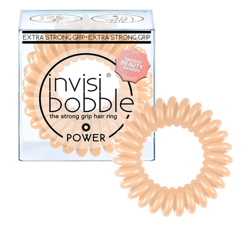 Резинка-браслет для волос Beauty Brands Invisibobble POWER To Be or Nude to Be