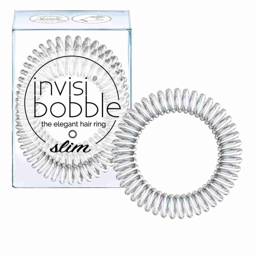 Гумка-браслет для волосся Beauty Brands Invisibobble SLIM Chome Sweet Chrome