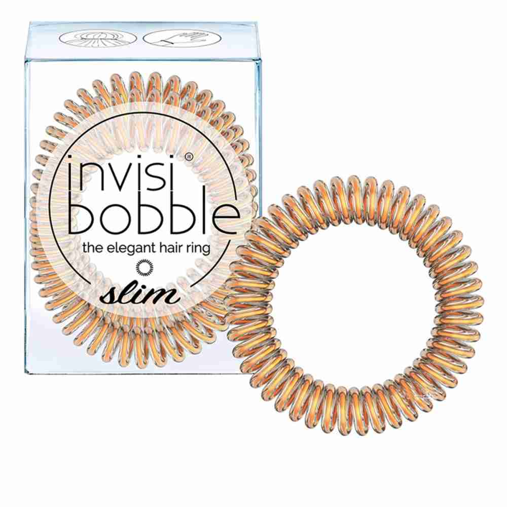 Резинка-браслет для волос Beauty Brands Invisibobble SLIM Bronze Me Pretty