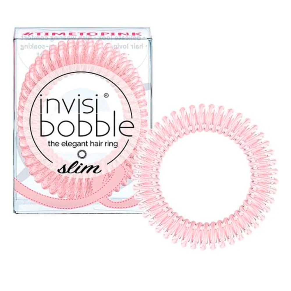 Резинка-браслет для волос Beauty Brands Invisibobble SLIM Time To Pink