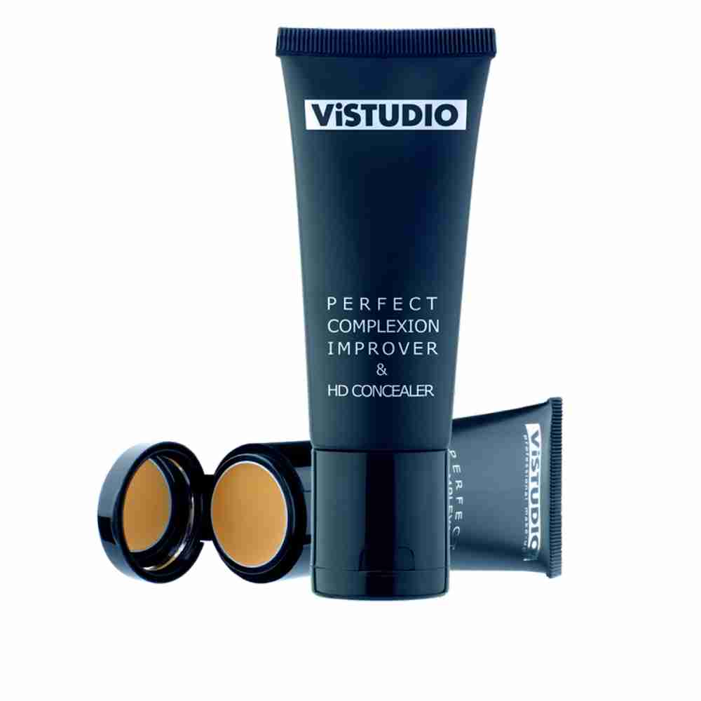 Тональна основа + консилер ViStudio Perfect complexion improver & HD concealer