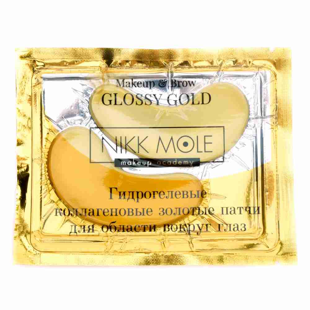 Патчи гидрогелевые Nikkmole GLOSSY GOLD