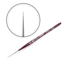 Пензель для тонких ліній колонок кругла бордо DK13R №10/0