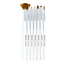 Набір пензлів Mileo для китайського розпису білий 7 шт.