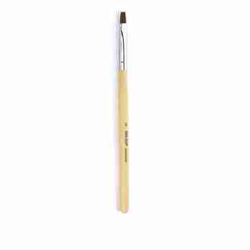 Кисть для геля прямая деревянная ручка Professional  (№6)