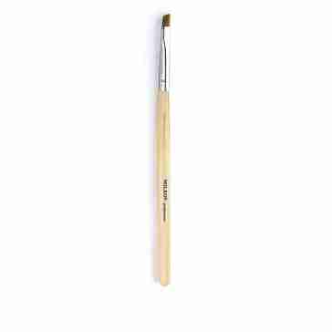 Кисть для геля Mileo Professional скошенная деревянная ручка (№6)