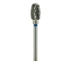 Фреза Твердосплавна Яйце 277 хрестоподібна (X) (синя 060)