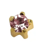 Сережки Caflon Studex мини крапан Александрит (июнь)