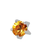 Сережки Caflon Studex мини крапан Топаз (ноябрь)