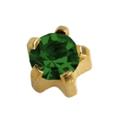 Сережки Caflon Studex середній розмір Смарагд - травень R105Y