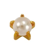 Серьги Caflon Studex размер мини Жемчуг M1301Y