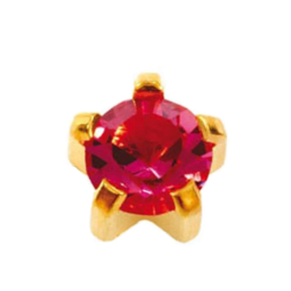 Сережки Caflon Studex великий розмір Турмалін - жовтень L110Y