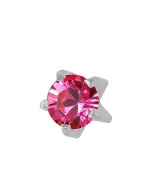 Сережки Caflon Studex средние крапановые Турмалин серебро (октябрь)