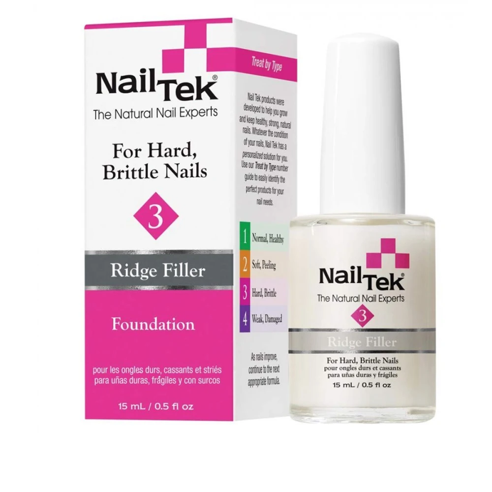 Покрытие базовое Nail Tek Foundation Ridge Filler № 3 15 мл