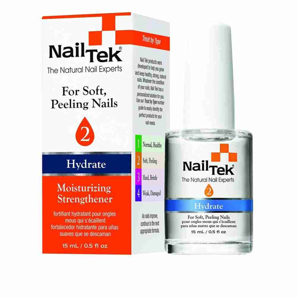 Покриття зволожуюче Nail Tek Moisturizing Strengthener №2 Hydrate 15 мл