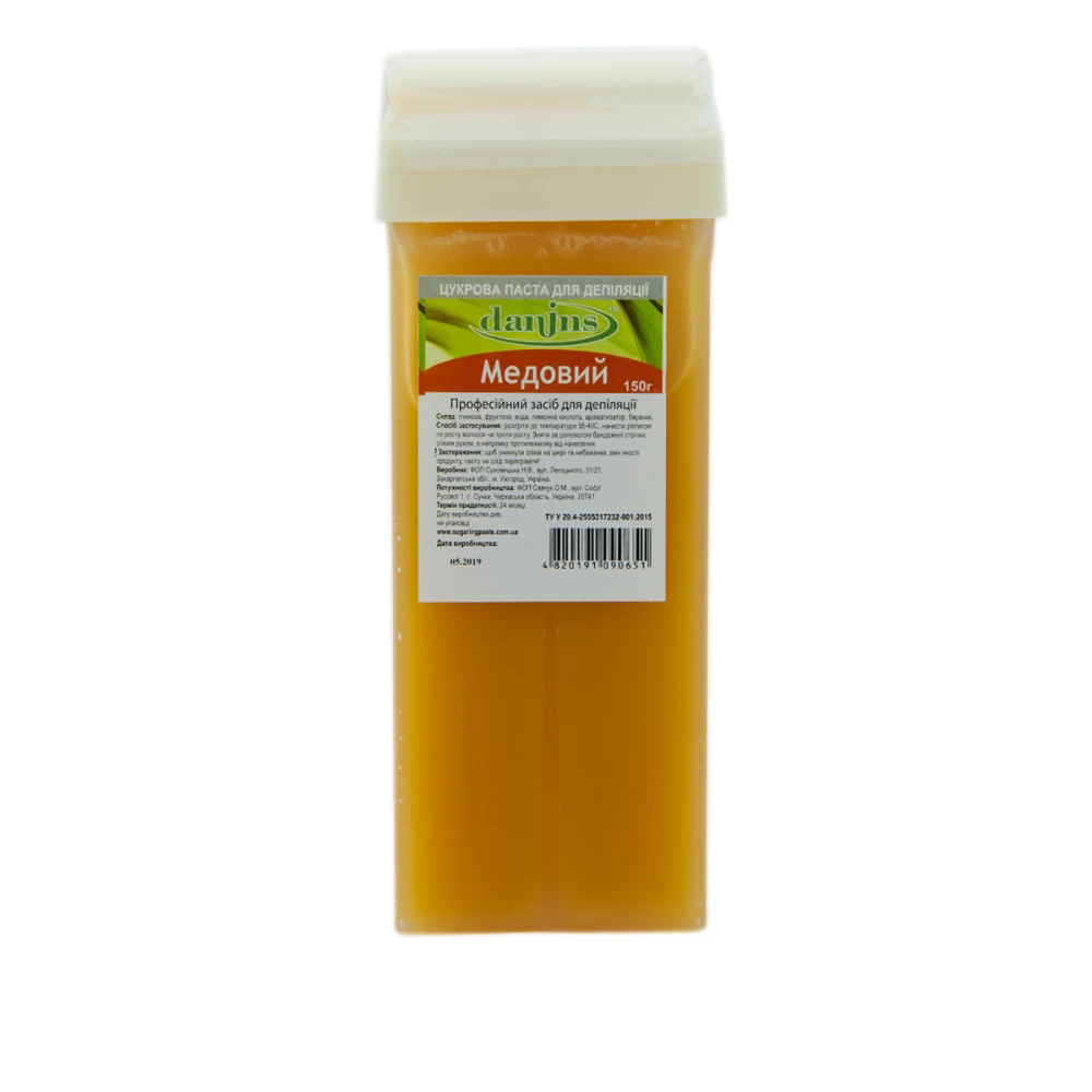 Паста цукрова в касеті Danins Медова 150 г