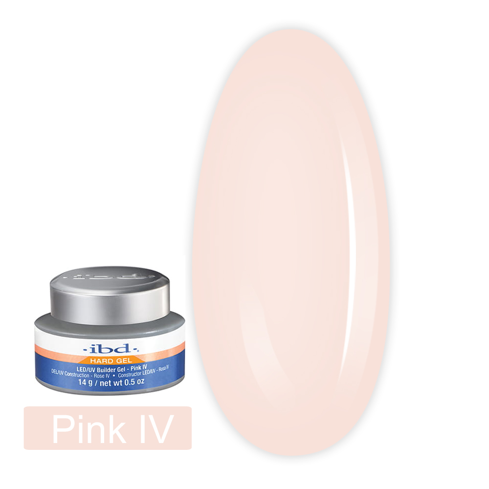 Гель IBD Led/UV Builder Pink IV 14 мл