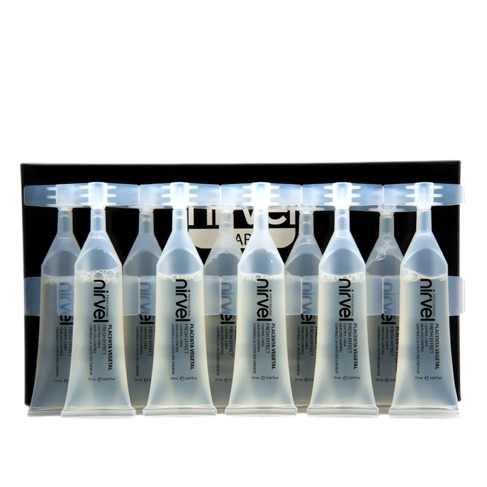 Ампули для відновлення та зміцнення волосся Nirvel Placenta Vegetal 10шт*10мл