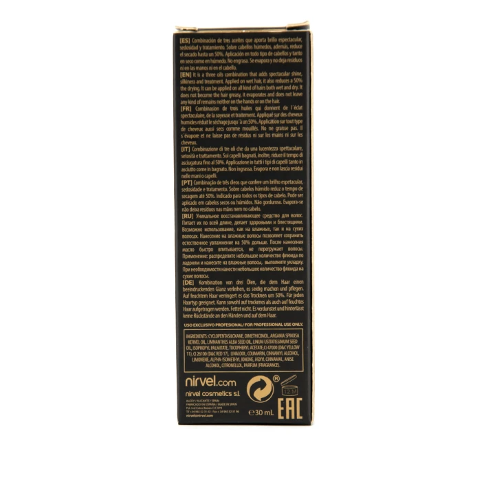 Олія для волосся Nirvel 3 в 1 Argan Fluid 30 мл