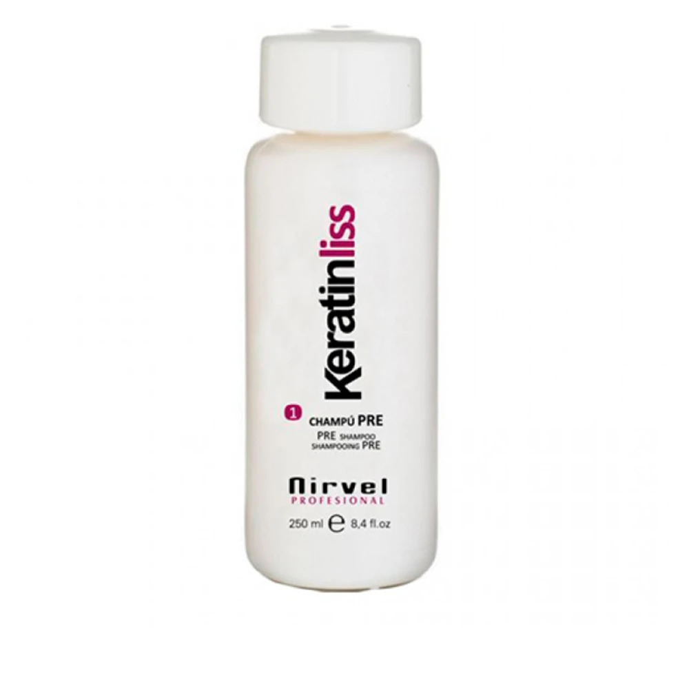 Шампунь з кератином Nirvel Keratinliss Pre №1 250 мл