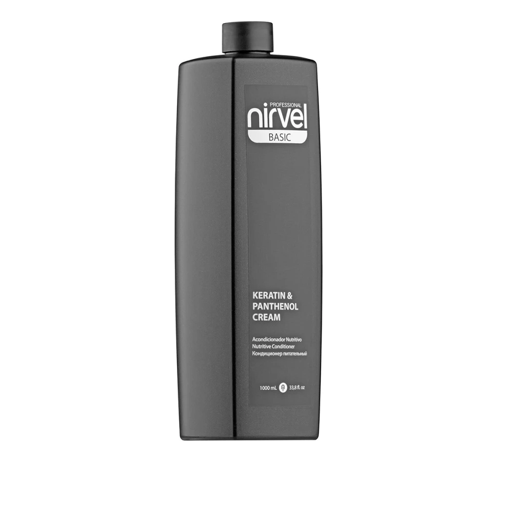 Кондиционер питательный Nirvel Basic KERATIN & PANTHENOL CREAM 1000 мл