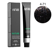 Краска для волос без аммиака Nirvel Nature 4-71 100 мл