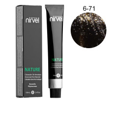 Фарба для волосся без аміаку Nirvel Nature 6-71 100 мл