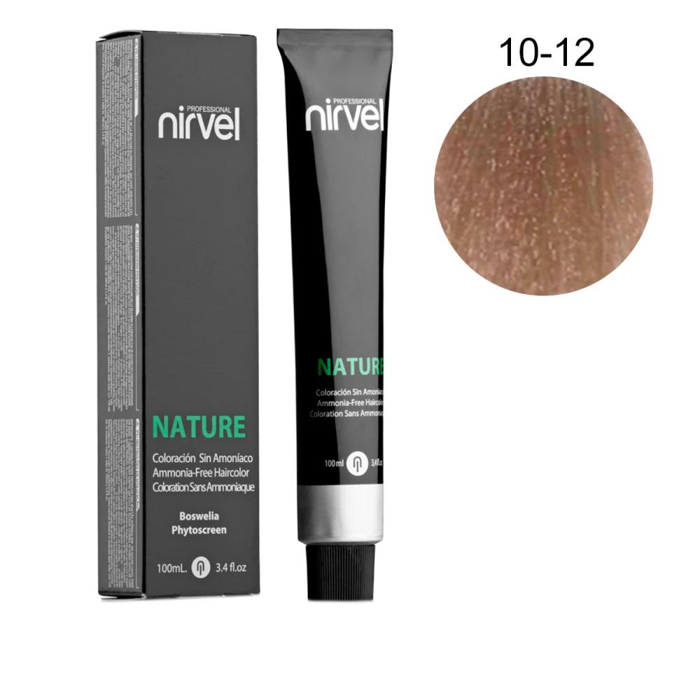Фарба для волосся без аміаку Nirvel Nature 10-12 100 мл